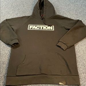 Men’s Faction Skis black hoodie